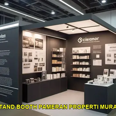 stand booth pameran properti murah